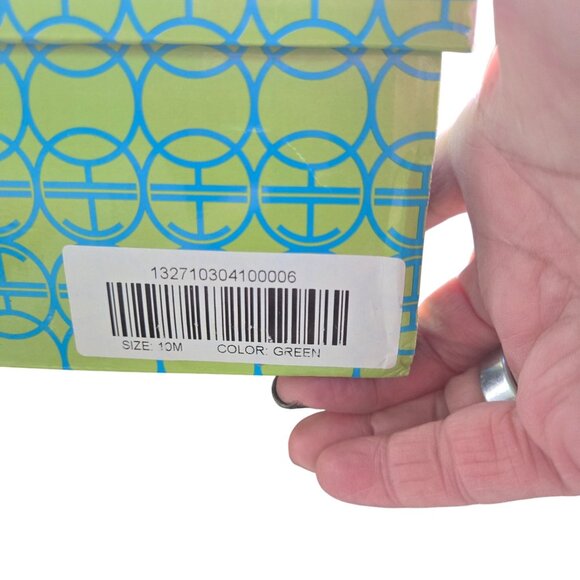 Hot In Hollywood NIB Moss Green Suede Scrunch Knee High Boots Size 10M - Picture 5 of 10